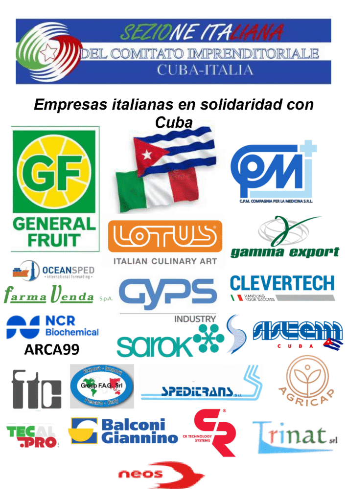 Donazione da parte delle aziende italiane soci della Sezione Italiana della CICI.